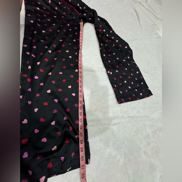Satin Pink Hearts Victorias Secret Pijama Set - Picture 13 of 13